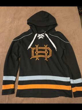 Houston Dash Vintage Hockey Jersey Style Hoodie
